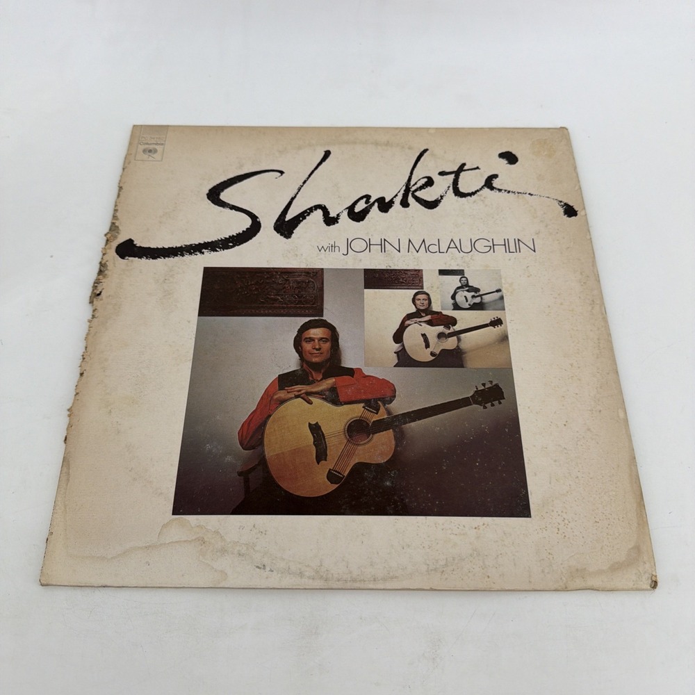 Shakti With JOHN McLAUGHLIN LP. Columbia Records PC-34162.